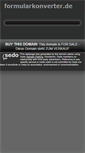 Mobile Screenshot of formularkonverter.de